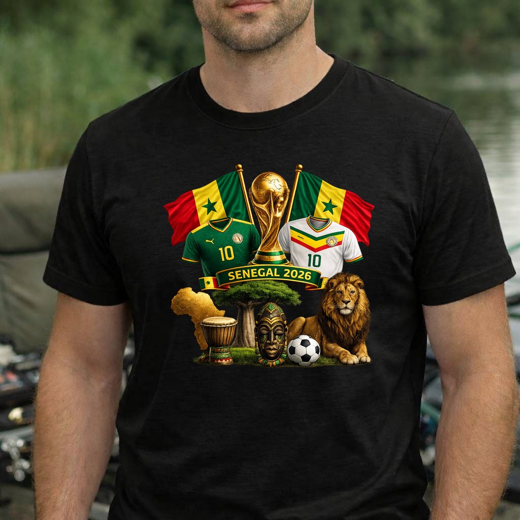 Koszulka WORLD CUP 2026 kolor czarny rozmiar 4XL