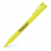 Zakreślacze - Faber-Castell 157707  Textmarker TEXTLINER 38, w kształcie pióra z Clip, żółty 157707 - miniaturka - grafika 1