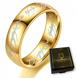 PIERŚCIEŃ WŁADCA z Wolframu WOLFRING EU19 US09 - Pierścionki - miniaturka - grafika 1