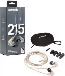 Shure SE215 czarne - Słuchawki - miniaturka - grafika 3