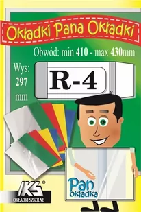 Okładka książkowa regulowana R4 (25szt) IKS - Dyplomy i okładki - miniaturka - grafika 1