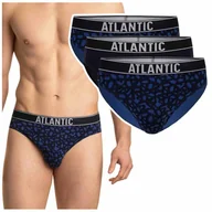 Majtki męskie - Atlantic Slipy Męskie Bawełniane 3 sztuki Rozmiar M - miniaturka - grafika 1