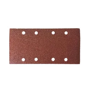 Papier ścierny do szlifierki DEDRA DED79436 gr. 180, 90 x 182 mm, mocowane na rzep, 5 szt - Materiały ścierne - miniaturka - grafika 1