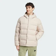 Kurtki i kamizelki sportowe męskie - Helionic Hooded Down Jacket - Adidas - miniaturka - grafika 1