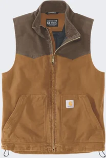 Kamizelka Carhartt Montana Rugged Flex Duck Brown - Kamizelki męskie - miniaturka - grafika 1