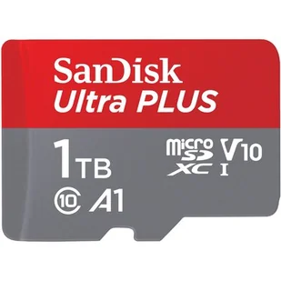 Karta pamięci SANDISK Ultra Plus microSDXC 1TB + Adapter - Karty pamięci - miniaturka - grafika 1