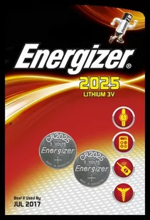 Energizer Baterie specjalistyczne litowe 2xCR2025 3V (EN626981) - Baterie i akcesoria - miniaturka - grafika 4