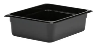 Akcesoria gastronomiczne - Pojemnik GN 1/2 100 mm z poliwęglanu, czarny CAMBRO, Camwear - miniaturka - grafika 1