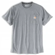 Koszulki męskie - Koszulka Carhartt Force Midweight S/S Pocket - miniaturka - grafika 1
