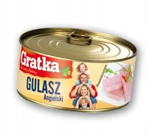 GULASZA ANGIELSKI GRATKA 300G - Pasztet i przetwory mięsne - miniaturka - grafika 1