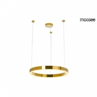 Lampy sufitowe - MOOSEE lampa wisząca RING LUXURY 50  złota - LED, chromowane złoto kod: MSE010100150 + Sprawdź na SuperWnetrze.pl - miniaturka - grafika 1
