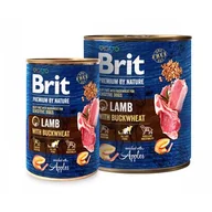 Mokra karma dla psów - Premium By Nature Lamb&BUCKWHEAT 800g - miniaturka - grafika 1