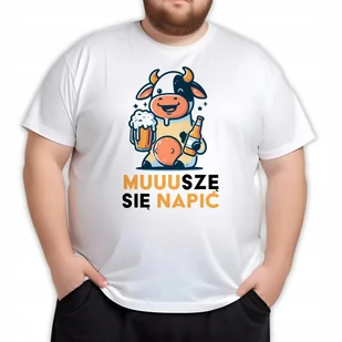 Piżama Męska MUSZĘ SIĘ NAPIĆ Spodenki Prezent Dla Faceta Śmieszne Wzory L - Piżamy damskie - miniaturka - grafika 1