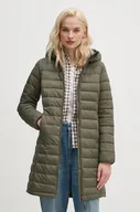 Kurtki damskie - Pepe Jeans kurtka AMMY LONG damska kolor zielony zimowa PL402442 - miniaturka - grafika 1