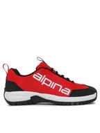 Buty trekkingowe męskie - Alpina Trekkingi Ewl 627B-3 Czerwony - miniaturka - grafika 1