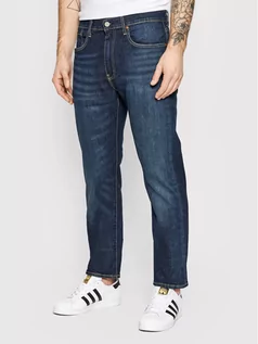 Spodnie męskie - Levi's Jeansy 502 29507-0548 Granatowy Taper Fit - grafika 1