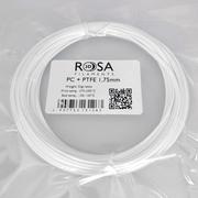 Filamenty i akcesoria do drukarek 3D - Filament Rosa 3D Pc+ptfe 1,75mm 50g Biały White - miniaturka - grafika 1