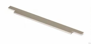 Uchwyt meblowy krawędziowy Linear 147-1 Aluminiowy Srebrny - Zawiasy, okucia i inne akcesoria - miniaturka - grafika 1