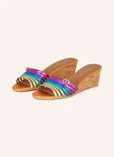 Kurt Geiger Sandały Na Platformie Pierra pink - Sandały damskie - miniaturka - grafika 1