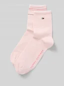 Skarpetki damskie - Skarpety z elastycznymi, prążkowanymi ściągaczami w zestawie 2 szt. - miniaturka - grafika 1