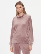 Piżamy damskie - Triumph Bluza Cozy Comfort Velour Sweater 10216547 Brązowy Regular Fit - miniaturka - grafika 1