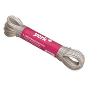 Inne artykuły do sprzątania - YORK YORK Linka do ubrań YORK 096830 Szary - miniaturka - grafika 1