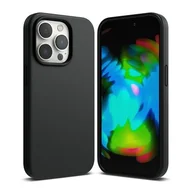 Etui i futerały do telefonów - Etui RINGKE Silicone do Apple iPhone 14 Pro Max Czarny - miniaturka - grafika 1