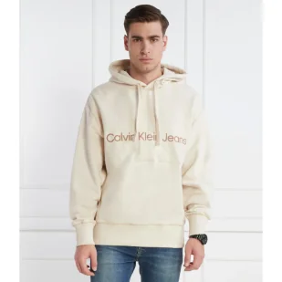 CALVIN KLEIN JEANS Bluza | Regular Fit - Bluzy męskie - miniaturka - grafika 1