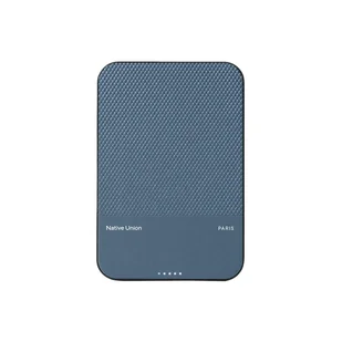 Native Union (Re)Classic Power Bank Magnetyczny powerbank 5000 mAh kompatybilny z MagSafe - Niebieski - Powerbanki - miniaturka - grafika 1