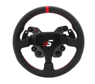 Kontrolery gier na PC - Simagic GT1-SR Skórzana 33 cm z łopatkami i szybkozłączem QR70 - miniaturka - grafika 1