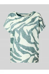 T-shirt o luźnym kroju z czystej bawełny - Tom Tailor - Koszulki i topy damskie - miniaturka - grafika 1