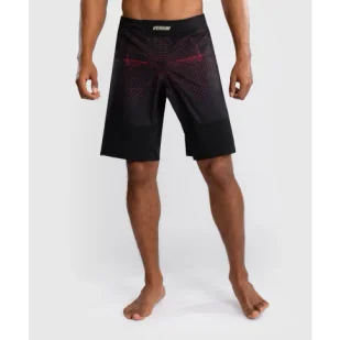 Venum Spodenki MMA Fightshorts G-Fit Deep Black/Fire Red - Spodnie sportowe męskie - miniaturka - grafika 1