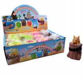 Zabawki sensoryczne - GNIOTEK ANTYSTRESOWY WIEWIÓRKA RÓŻNE KOLORY - miniaturka - grafika 1