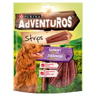 Przysmaki dla psów - PURINA Purina Adventuros strips o smaku sarniny 90g x 2 - miniaturka - grafika 1