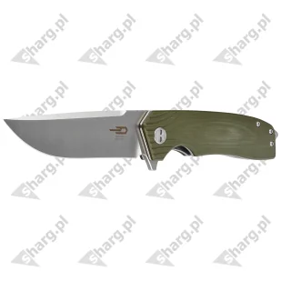 Nóż składany Bestech Lion Army Green G10, Stonewashed / Satin D2 (BG01B) - Noże - miniaturka - grafika 2