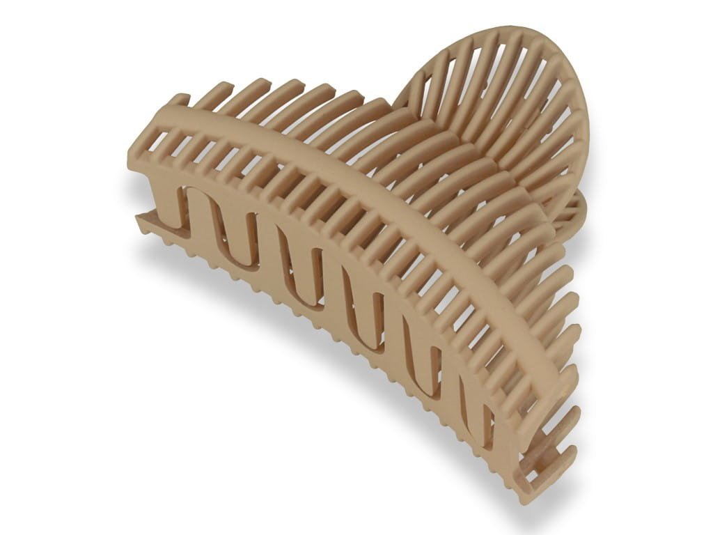 Orientana, Klamra spinka do włosów podwójna beżowa charms