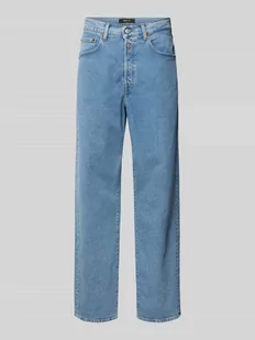 Jeansy o kroju straight fit z 5 kieszeniami model ‘901’ - Spodnie męskie - miniaturka - grafika 1