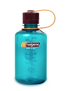 Butelka turystyczna na wodę Nalgene Sustain Narrow Mouth 16 oz (500 ml) - teal - Shakery i bidony sportowe - miniaturka - grafika 1