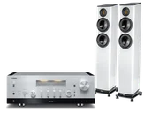 Zestawy stereo - Hegel R-N2000A (srebrny) + Vela FS407.2 (biały) - miniaturka - grafika 1