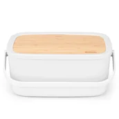 Chlebaki - Brabantia Chlebak Nic Bread Bin 128288 Biały - miniaturka - grafika 1
