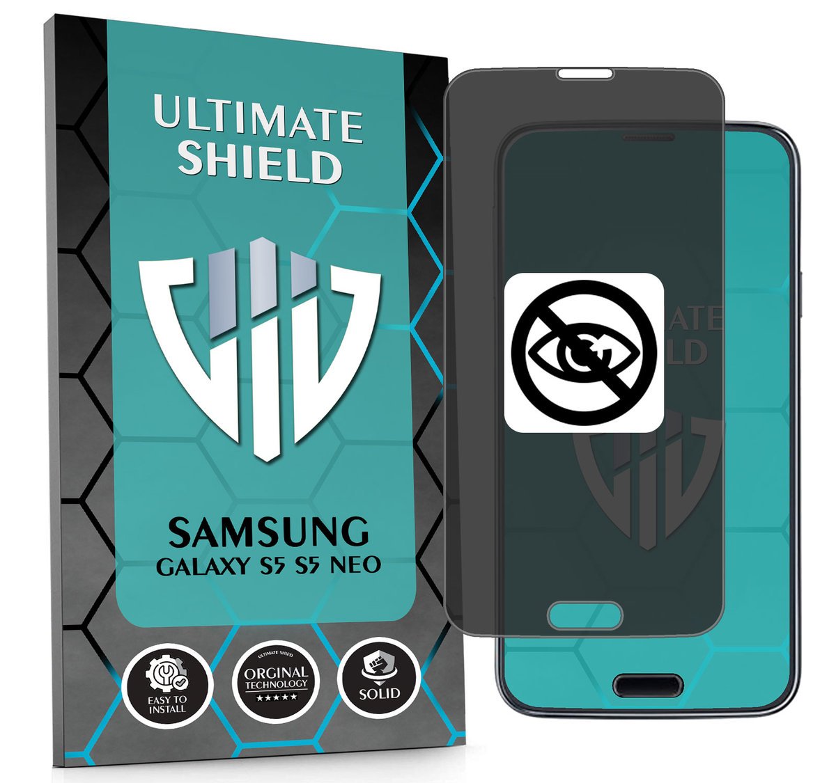 NAJLEPSZA FOLIA 5D ANTYSZPIEGOWSKA DO SAMSUNG GALAXY S5 S5 NEO HYDROŻELOWA