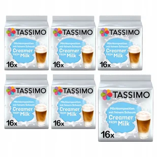 Kapsułki mleczne do ekspresu Tassimo Creamer From Milk MLEKO PIANA 96 szt - Kawa w kapsułkach i saszetkach - miniaturka - grafika 1