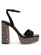 Sandały damskie - Steve Madden Sandały La verne Sandal SM11002976-02002-001 Czarny - miniaturka - grafika 1