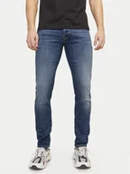 Spodnie męskie - Jack & Jones Jeansy Iglenn Fox 12250486 Niebieski Slim Fit - miniaturka - grafika 1
