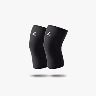 Zestawy damskiej odzieży sportowej - reeva Uniseks - dorośli Powerlifting Sleeves-7 mm, czarne, L - grafika 1