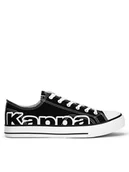 Trampki męskie - Kappa Trampki YL201413 Czarny - miniaturka - grafika 1