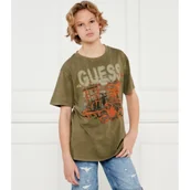 Koszulki dla chłopców - Guess T-shirt | Oversize fit - miniaturka - grafika 1