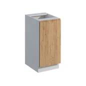 Szafki kuchenne - Szafka kuchenna stojąca Aspen II 40 cm kolor dąb craft - miniaturka - grafika 1