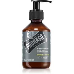 Proraso proraso  Bart Shampoo Cypress & vetyver 200 ML 400752 - Szampony do włosów - miniaturka - grafika 1