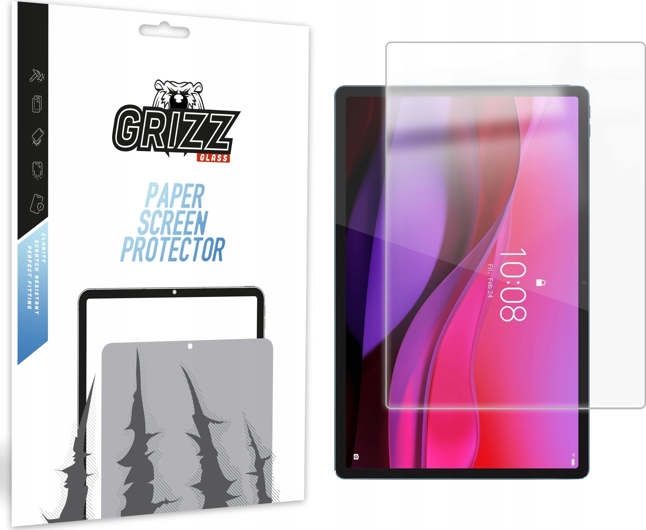 Folia matowa GrizzGlass PaperScreen do Lenovo Yoga Tab Plus 12,7